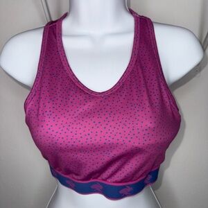 Rabbit Utili Pink and Blue Women's Sports Bra